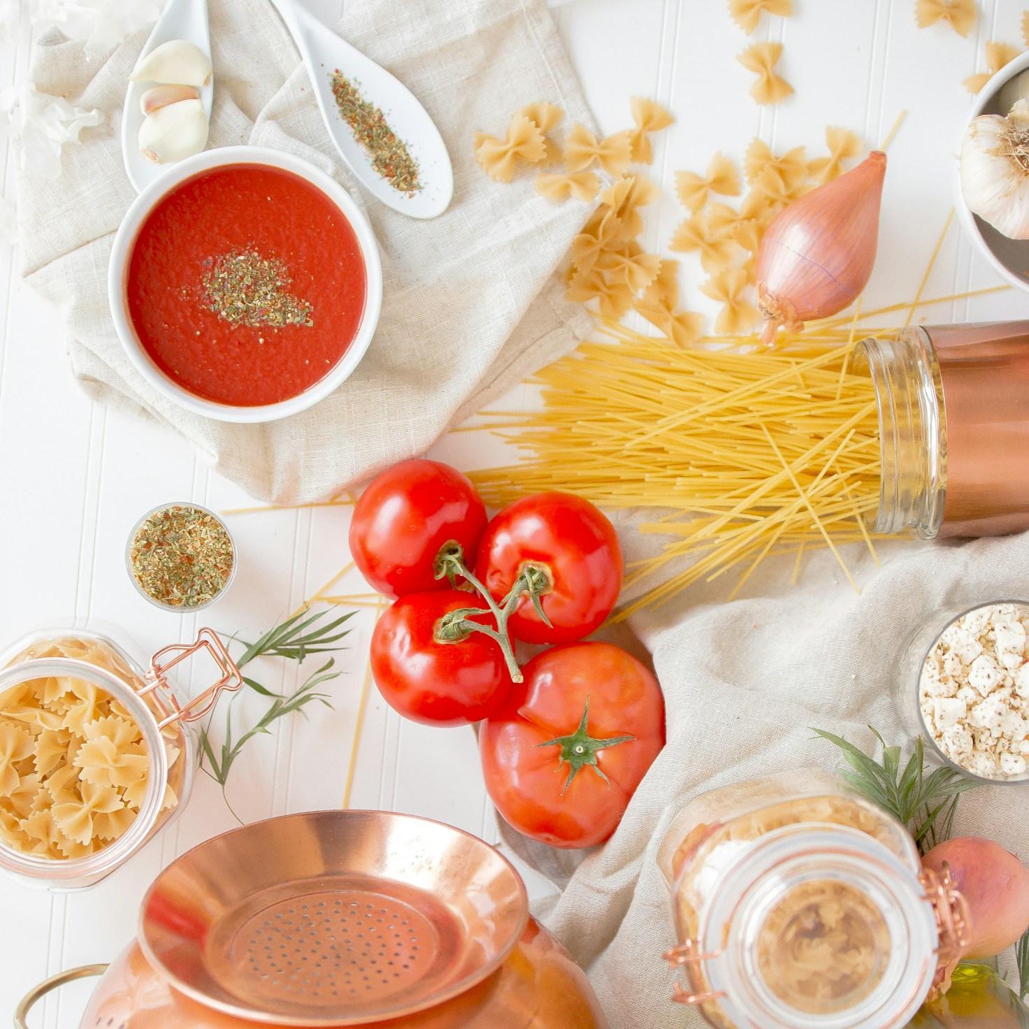 Comforting family dinner served at home